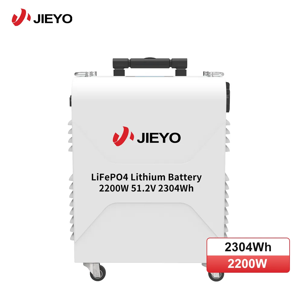 2200W 51.2V 2304Wh Portable LiFePO4 Power Station