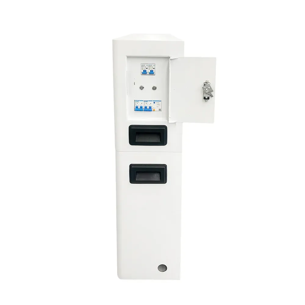 All In One ESS Back Side View Internal Terminal Circuit Breaker Connection