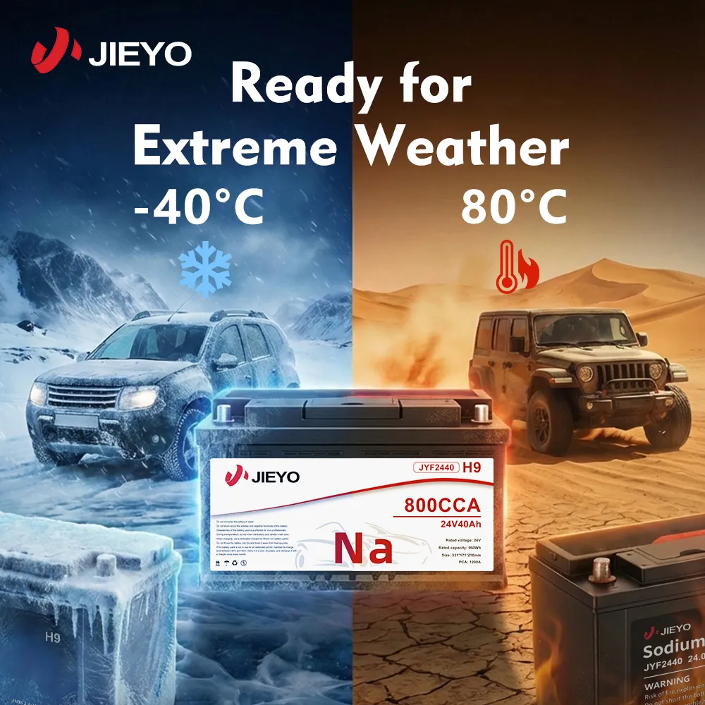 Wide Temperature Resistant Car Battery